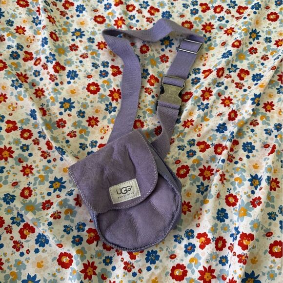 UGG Purple Mini Bag Chic and Functional - Picture 1 of 3